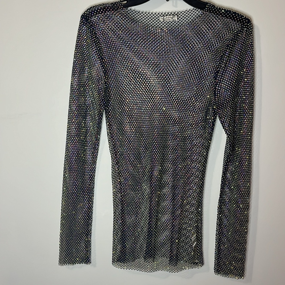 FREE PEOPLE Filter Finish Long-Sleeve In Sea blue $168 NWOT - Picture 7 of 10